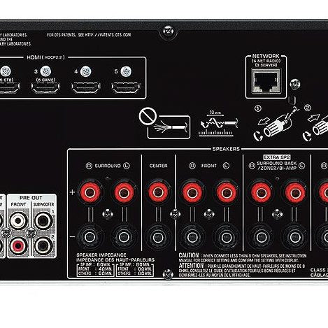 How to install AV receiver