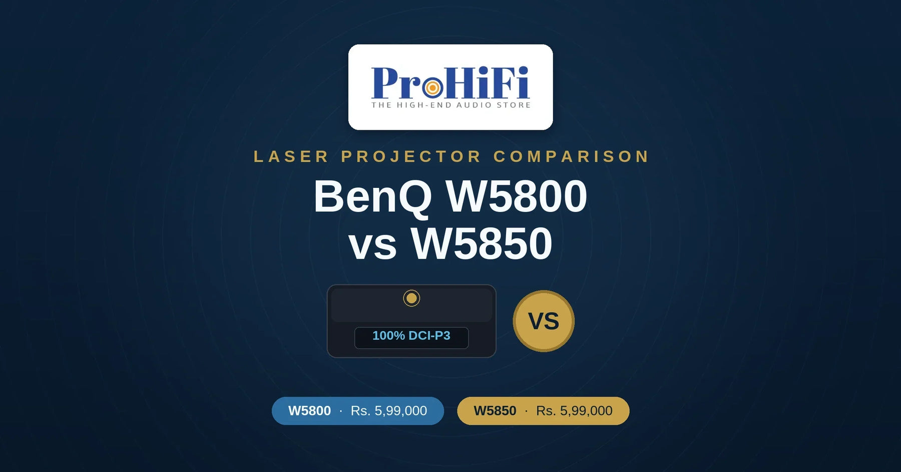 BenQ W5800 vs W5850: Which One Should You Buy in India?