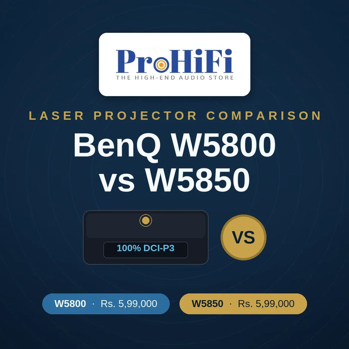 BenQ W5800 vs W5850: Which One Should You Buy in India?