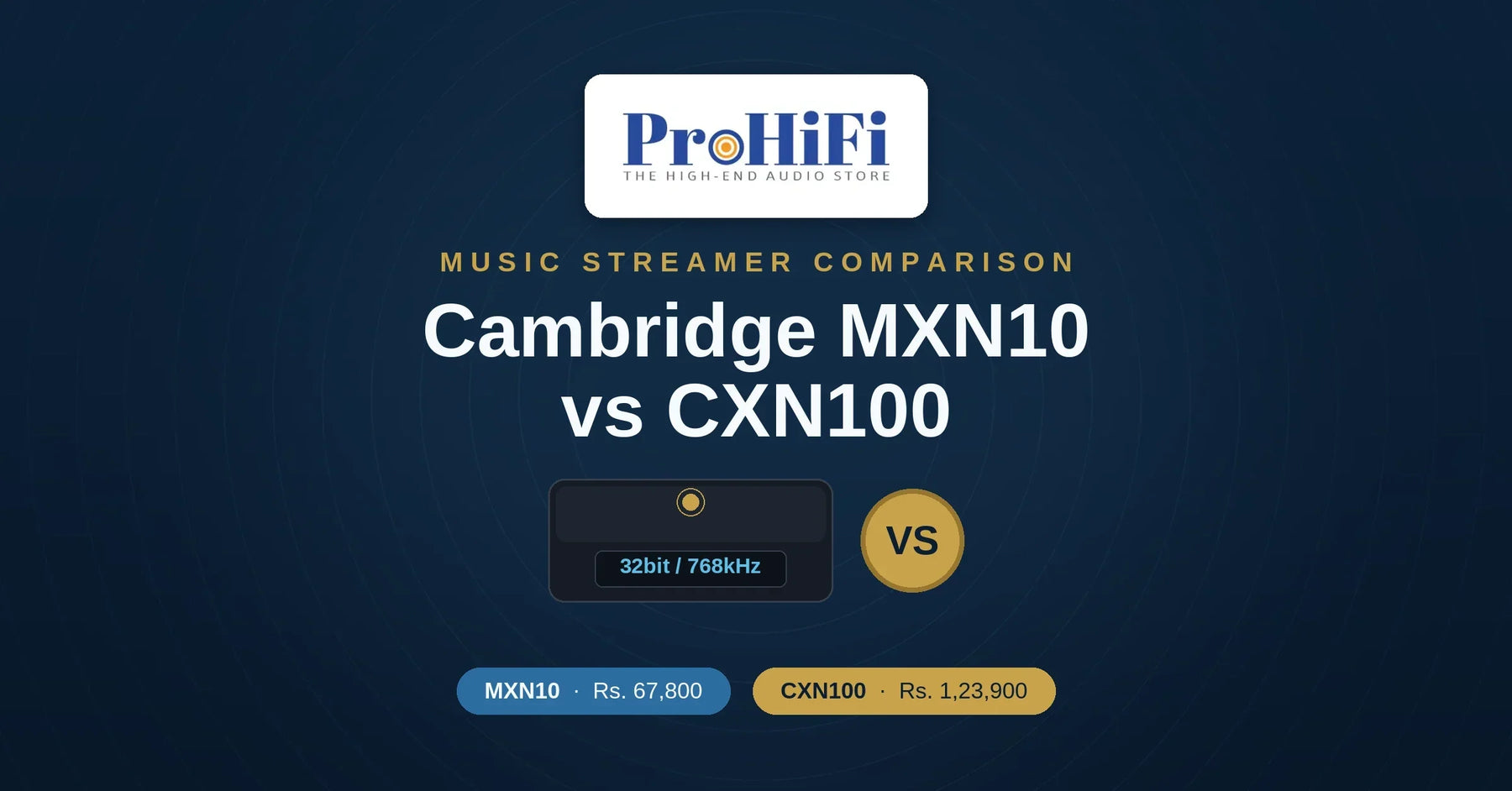 Cambridge MXN10 vs CXN100: Which One Should You Buy in India?