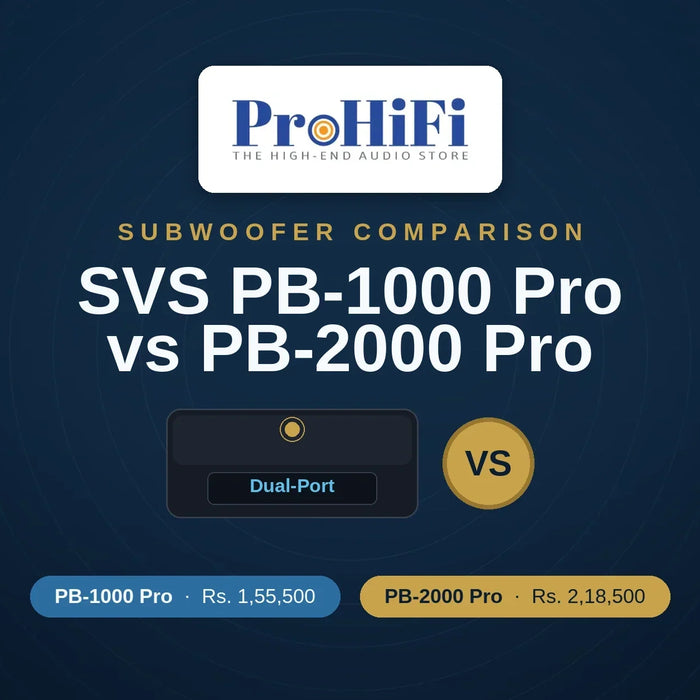 SVS PB-1000 Pro vs PB-2000 Pro: Which One Should You Buy in India?