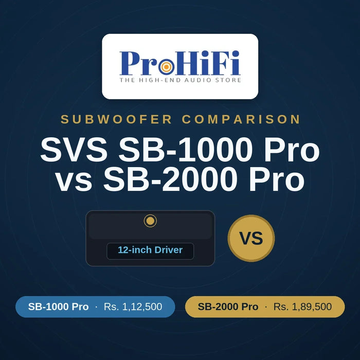 SVS SB-1000 Pro vs SB-2000 Pro: Which One Should You Buy in India?
