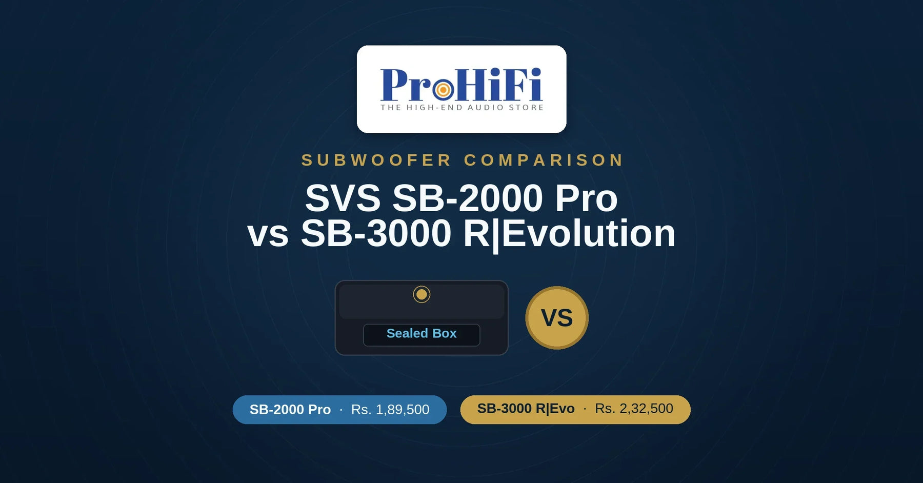 SVS SB-2000 Pro vs SB-3000 R|Evolution: Which One Should You Buy in India?