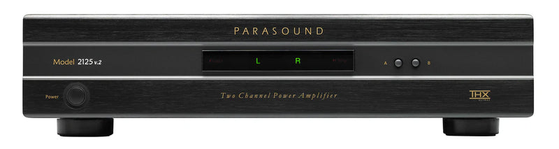 Parasound NC 2125v2 150W 2CH Stereo Power Amplifier, THX Ultra2, Bridgeable