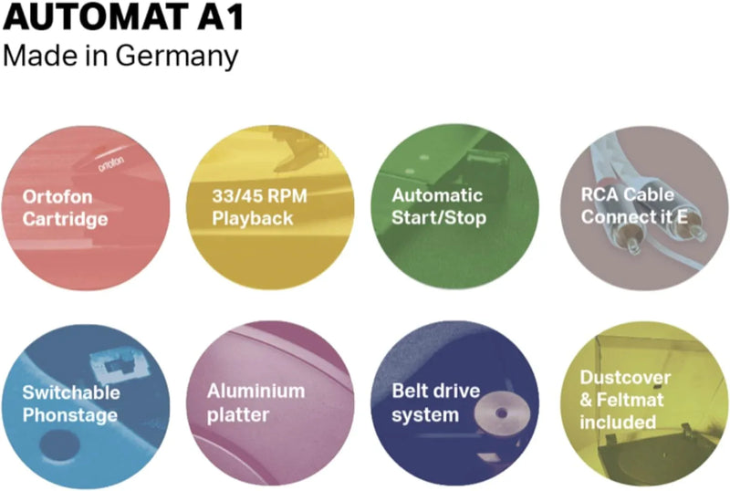 Pro-Ject Automat A1 Fully Automatic Turntable System - ProHiFi India