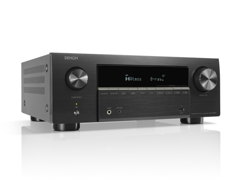 Denon AVC-X3900H 9.4 Channel 105W 8K AV Amplifier, Dolby Atmos, AURO-3D