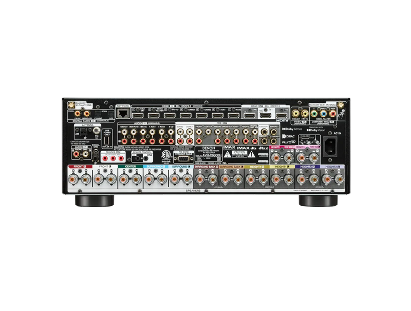 Denon AVC-X6800H 11.4 Channel AV Receiver with 8K Video - ProHiFi India