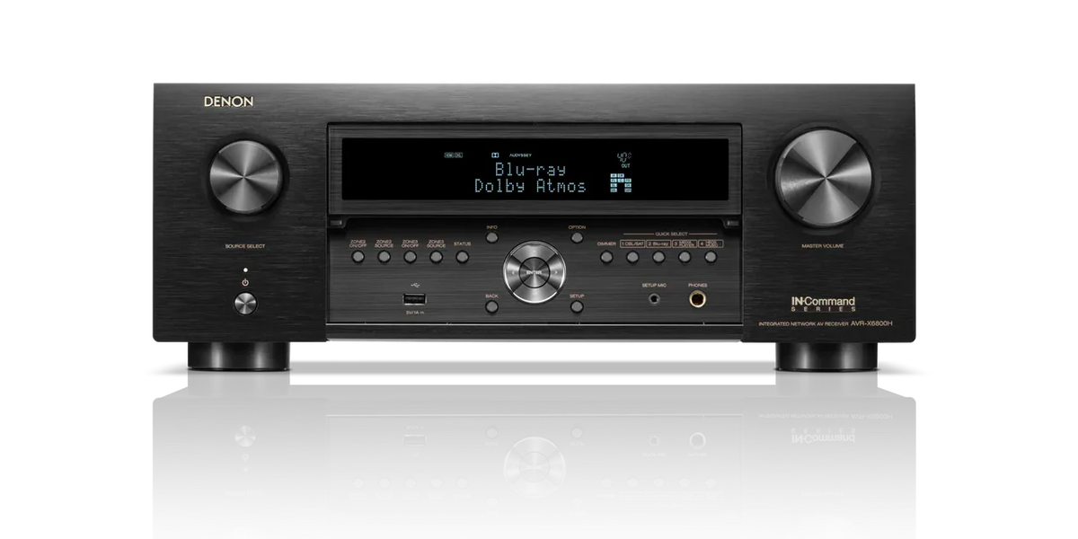 Denon AVC-X6800H 11.4 Channel AV Receiver with 8K Video — ProHiFi