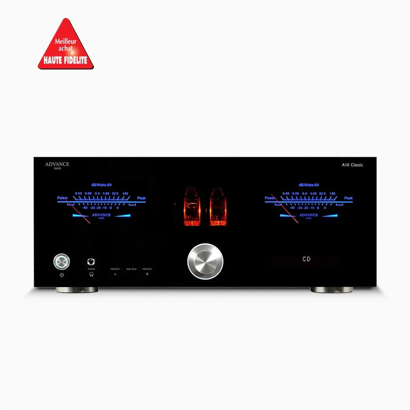 Advance Paris A10 Classic Integrated Amplifier with tube pre-amplification and HDMI ARC - ProHiFi India