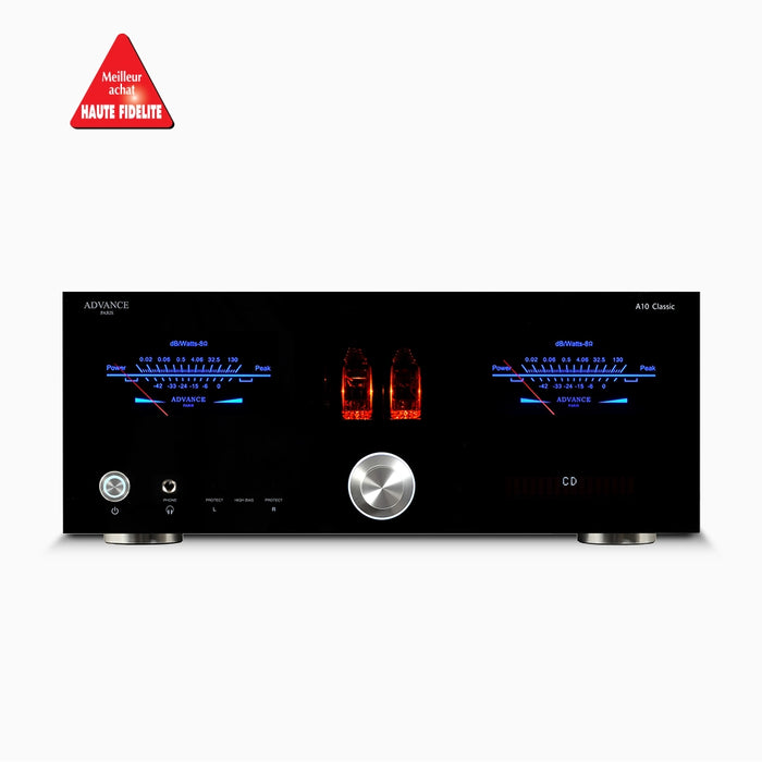 Advance Paris A10 Classic  Integrated Amplifier with tube pre-amplification and HDMI ARC
