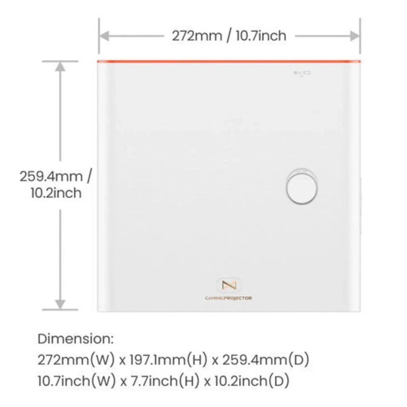 BenQ X3100i 3300-Lumen XPR UHD 4K 4LED DLP Smart Console Gaming Projector - ProHiFi India