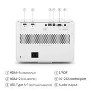 BenQ X3100i 3300-Lumen XPR UHD 4K 4LED DLP Smart Console Gaming Projector - ProHiFi India