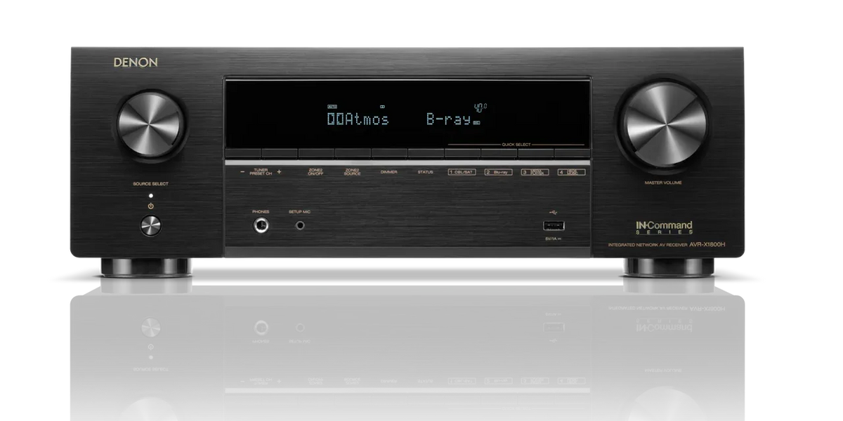 DENON AVR-X1800H 2025年購入 Denon AVR-X1800H 7.2-Ch AV Receiver — ProHiFi India