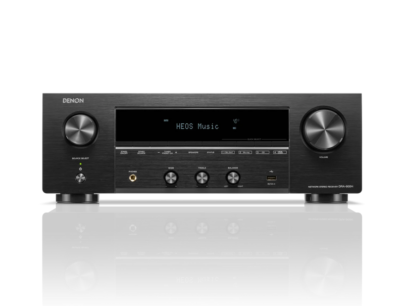 Denon DRA-900H 2.2 Ch. Stereo Receiver with HEOS, 8K HDMI & Phono Input
