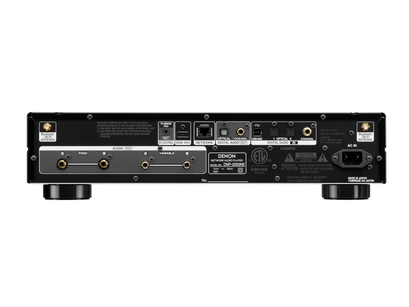 Denon DNP-2000NE Network Audio Player with HEOS, AirPlay 2, Quad DAC & HDMI ARC