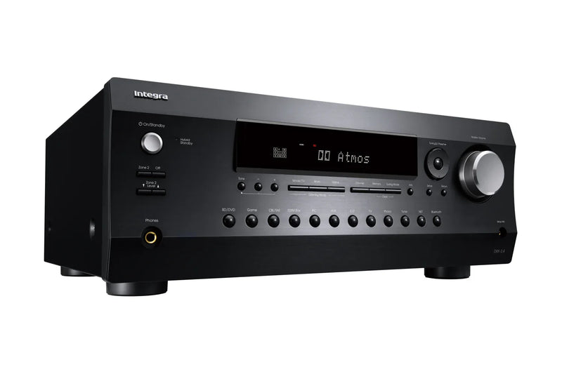 Integra DRX 2.4 7.2-Channel Network AV Receiver, 170W @6ohms, 80W FTC x 7 ch with Dolby Atmos - ProHiFi India