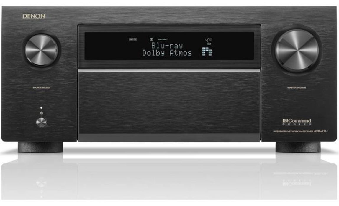 DENON AVR-A1H 15.4 Ch. 150W 8K AV Receiver with HEOS® Built-in