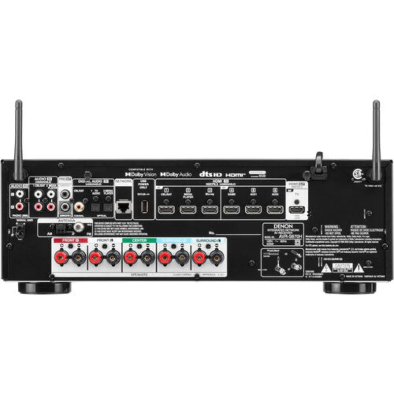Denon AVR-S670H 5.2 Ch. 75W 8K AV Receiver with HEOS® Built-in - ProHiFi India