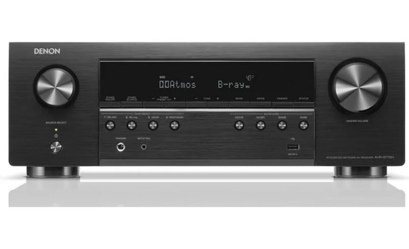 Denon AVR-S770H 7.2 Ch. 75W 8K AV Receiver with HEOS® Built-in - ProHiFi India