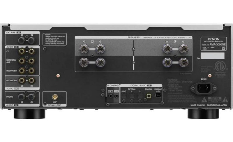 Denon PMA-3000NE 2-channel 160W Integrated Amplifier with MM/MC Phono Stage - ProHiFi India