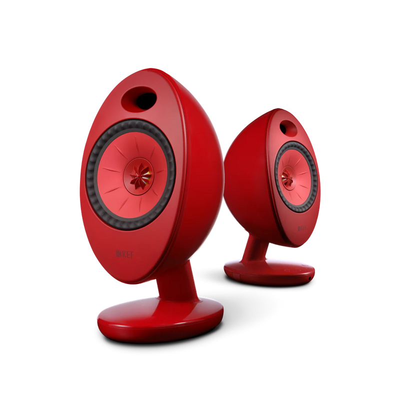 KEF EGG Duo 11th Gen Uni-Q Wireless Speaker System, Bluetooth, Optical, USB