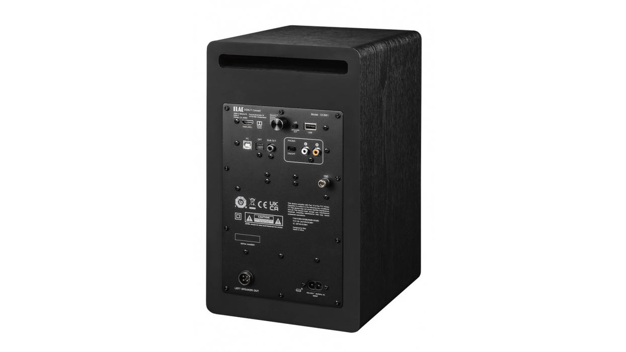 ELAC Debut ConneX DCB61 Powered Bookshelf Speaker (Pair)