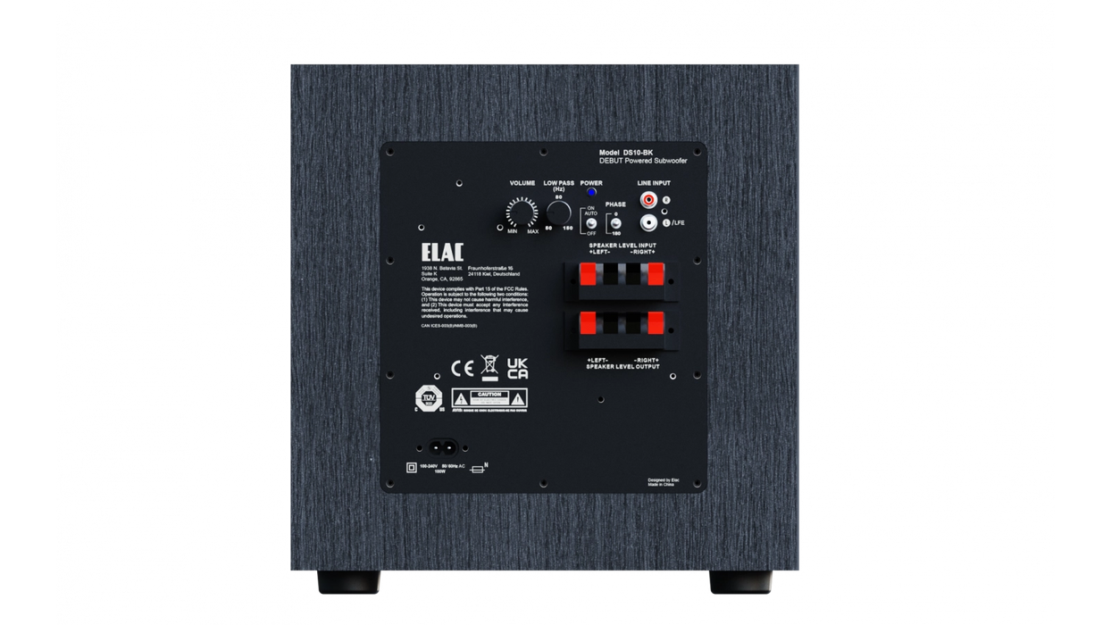 ELAC Debut 3.0 DS10.3 10" 100W Subwoofer