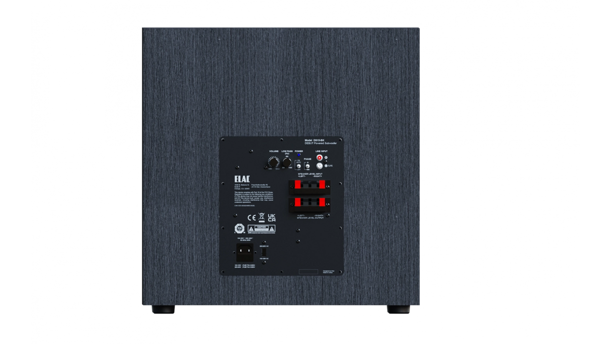 ELAC Debut 3.0 DS15.3 15" Powered Subwoofer