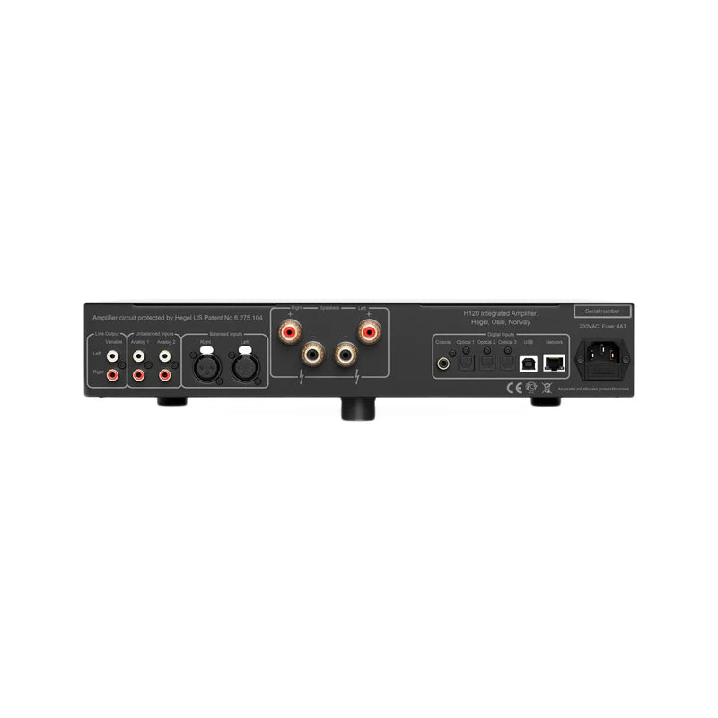 Hegel H120 75W Integrated Amplifier & Streamer, SoundEngine2, Roon Ready