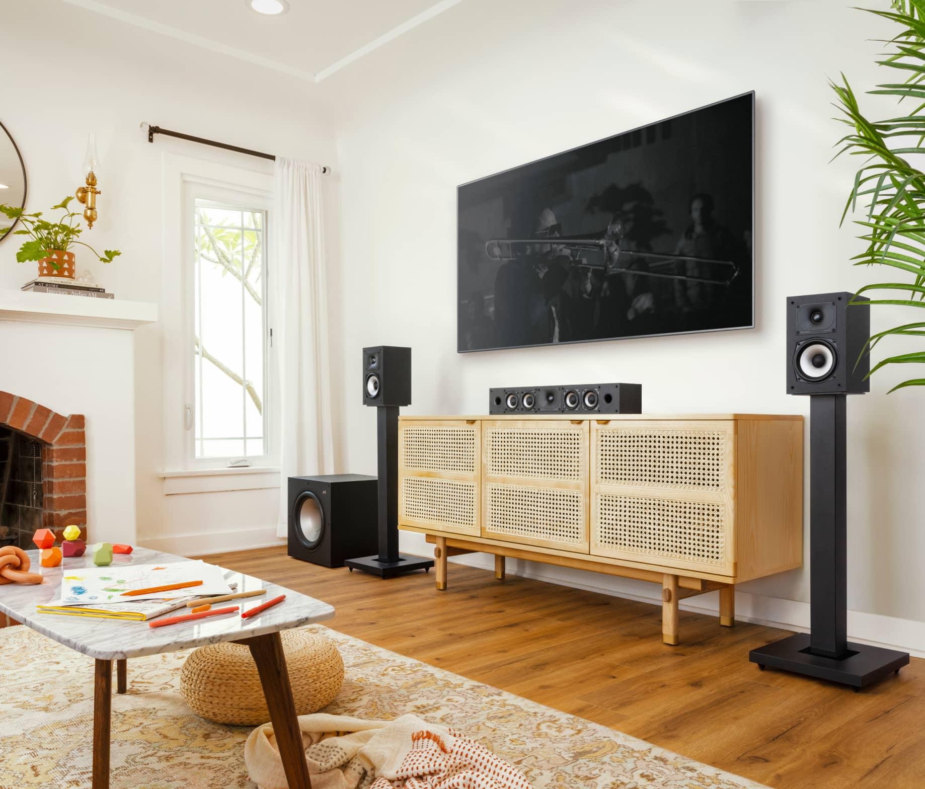Polk Audio Monitor XT35 Slim Center Channel Speaker Price in India