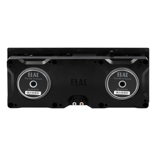 ELAC Vertex IW-VC51-W Dual In-Wall Center Speaker
