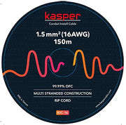 Kasper KIC-16/150 16AWG Speaker Cable (MATT WHITE) - ProHiFi India