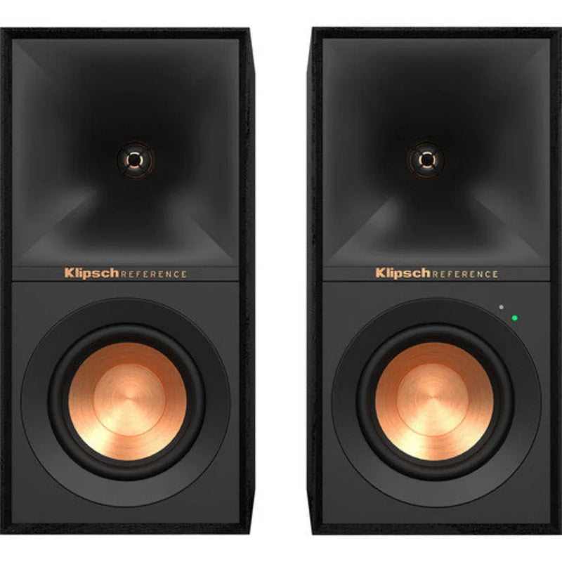 Klipsch Reference R-40PM 2-Way Active Wireless Bookshelf Speakers (Black, Pair) - ProHiFi India