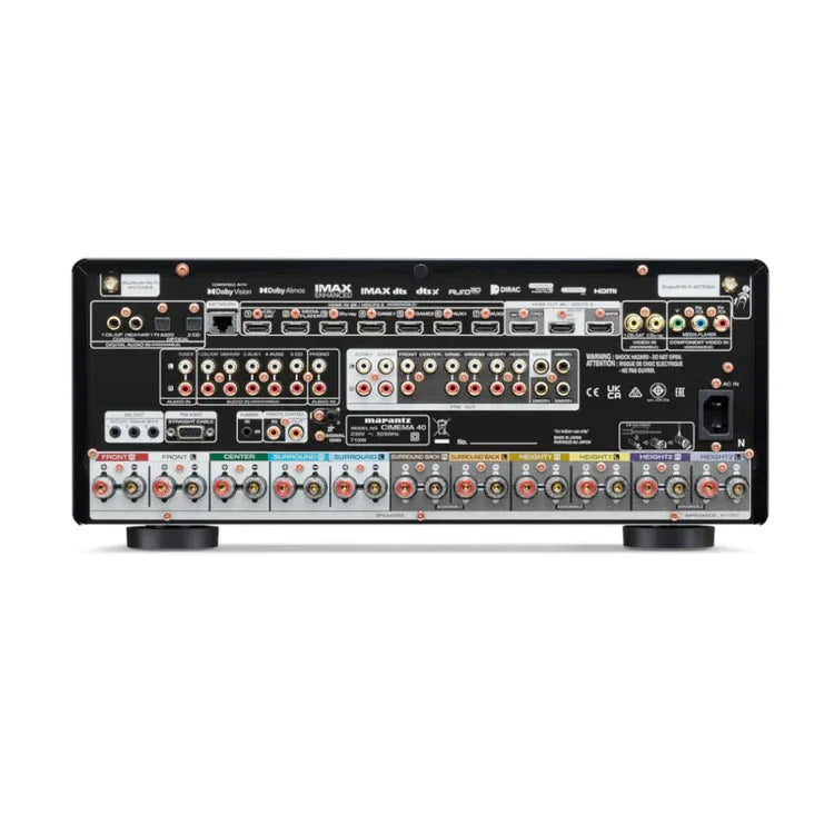 Marantz Cinema 40 9.4CH 125W per channel AV Receiver Black - ProHiFi India