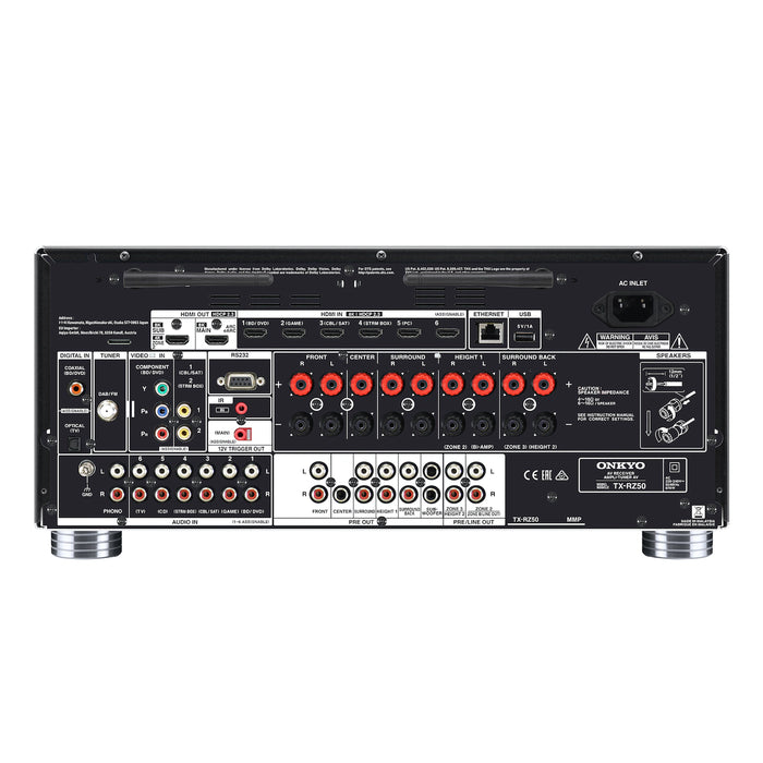 Onkyo TX-RZ-50 9.2-Channel THX Certified AV Receiver