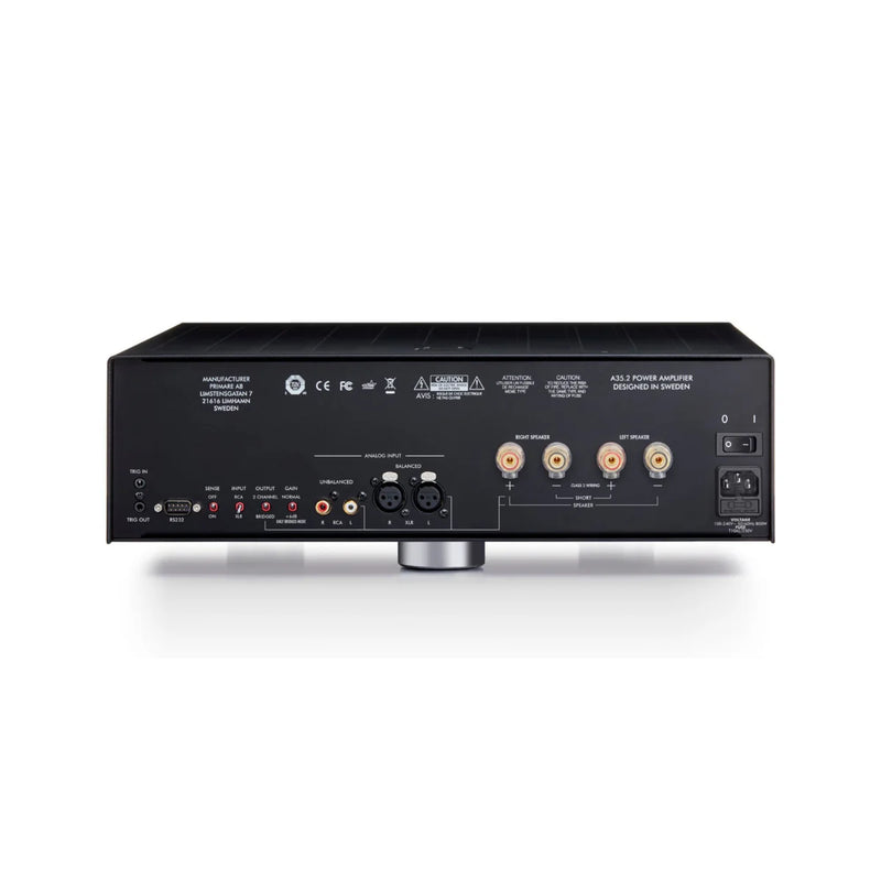 Primare A35.2 Power Amplifier 2 x 200w 8Ω UFPD 2 Bridgeable to 800 watts 8Ω