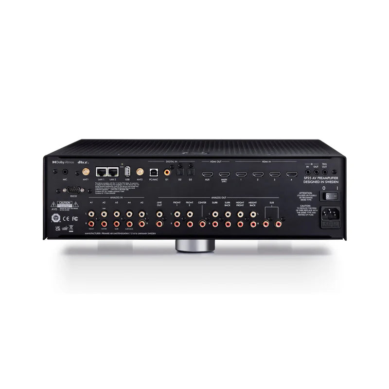 Primare SP25 Prisma 11-Channel Home Cinema Processor, Dolby Atmos, Dirac Live