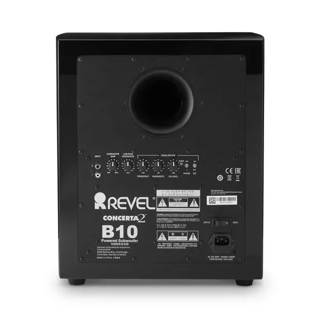 Revel Concerta2 B10 800 Watt 10” Powered Subwoofer - ProHiFi India
