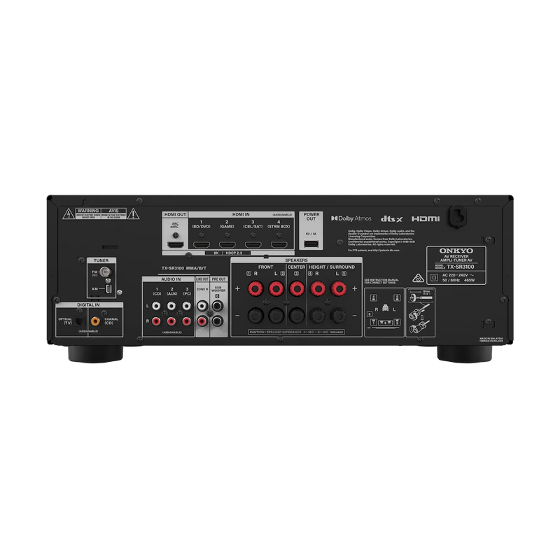 Onkyo TX-SR3100 5.2 Channel AV Receiver - ProHiFi India