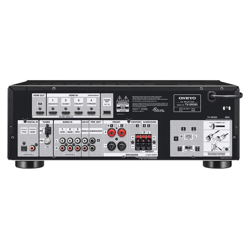 Onkyo TX-SR-494 7.2-Channel AV Receiver - ProHiFi India