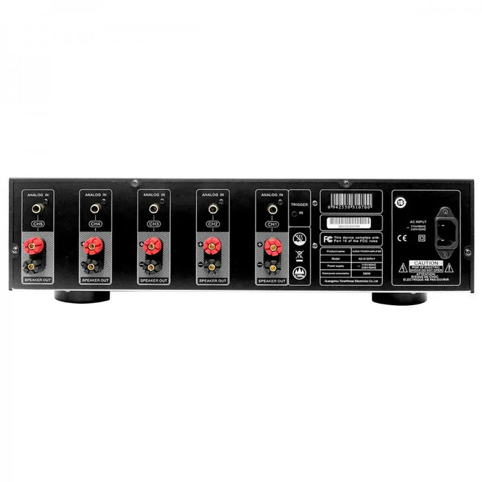 ToneWinner AD5100PA+ 5 Channel Power Amplifier