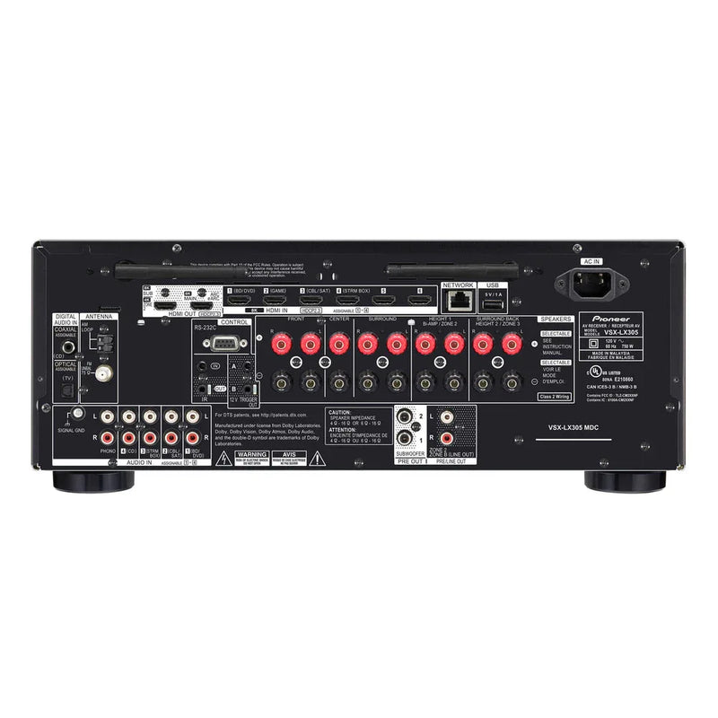 Pioneer VSX-LX-305 9 Channel Network AV Receiver - ProHiFi India