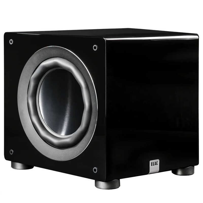 ELAC Varro DS1000 Dual Reference 10" 2000W Subwoofer (Gloss Black) - ProHiFi India