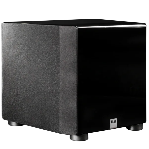 Elac Varro DS1200 12″ 2400W Dual Reference Sealed Subwoofer (Gloss Black) - ProHiFi India
