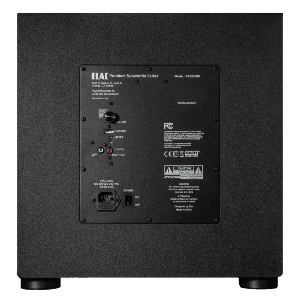 Elac Varro PS350 12″ 700W Premium Powered Subwoofer with Auto EQ - ProHiFi India