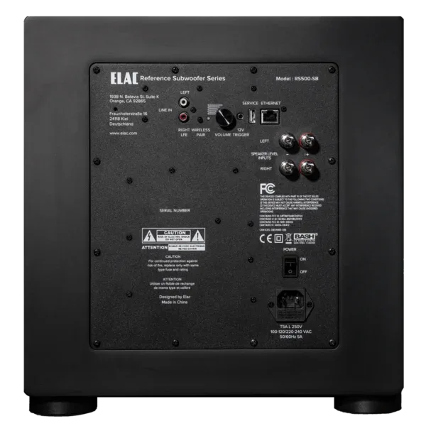 Elac Varro Reference RS500 10″ 1000W Sealed Subwoofer - ProHiFi India