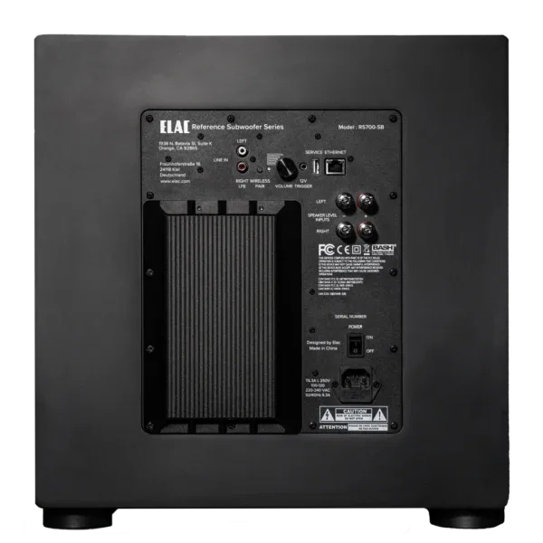 Elac Varro Reference RS700 12″ 1400W Sealed Subwoofer - ProHiFi India