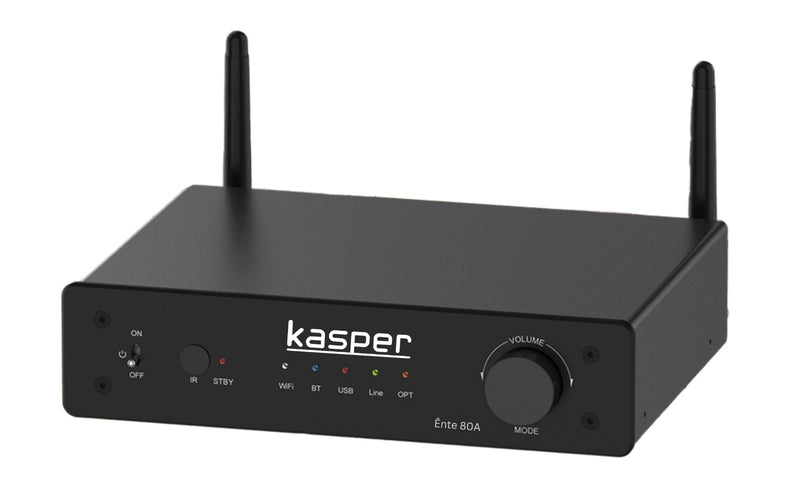 Kasper Ênte 80A Wireless Music Streamer Amplifier | 80W x 2 | AirPlay 2 | WiFi & Bluetooth