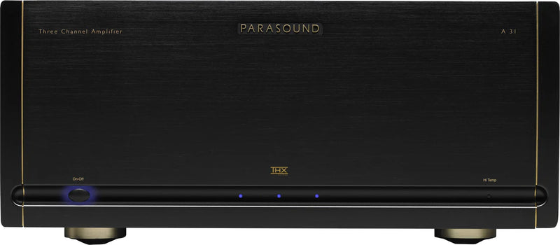 Parasound Halo A 31 3-Channel 250W Power Amplifier, THX Ultra2, John Curl