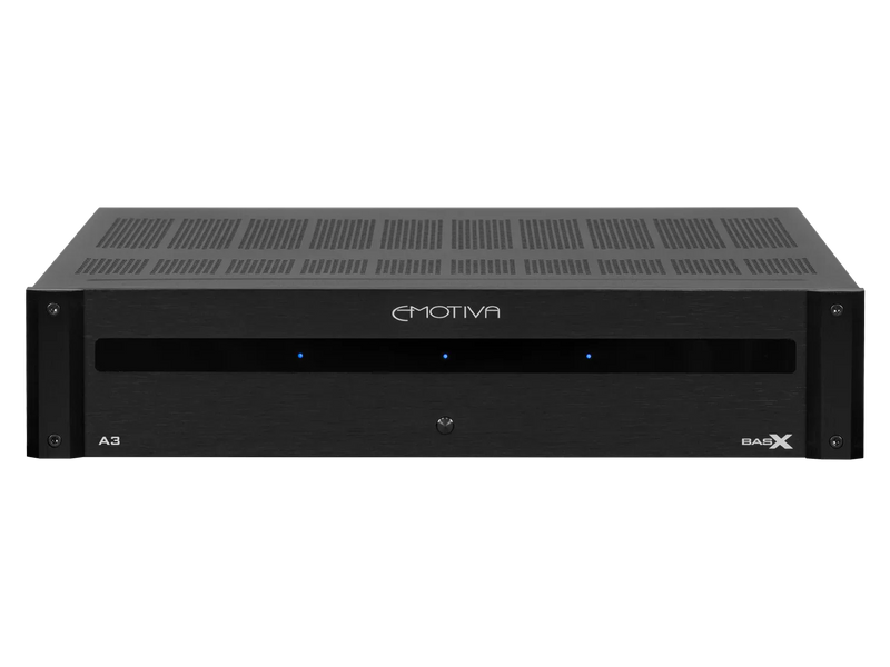 Emotiva BasX A3 Three-Channel Power Amplifier - ProHiFi India